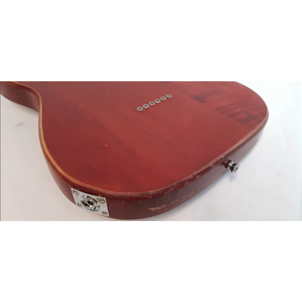 newen Relic finish Telecaster Electric Guitar white oak wood