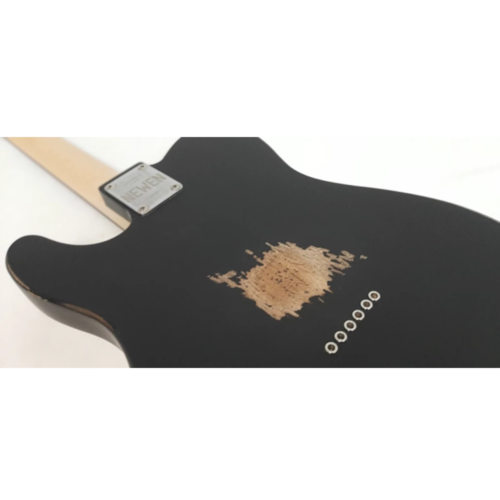 newen Relic finish Telecaster Electric Guitar white oak wood