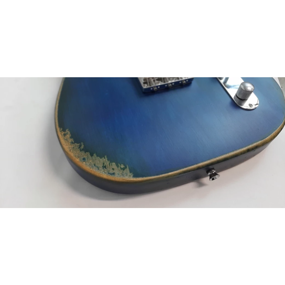 newen Relic finish Telecaster Electric Guitar white oak wood