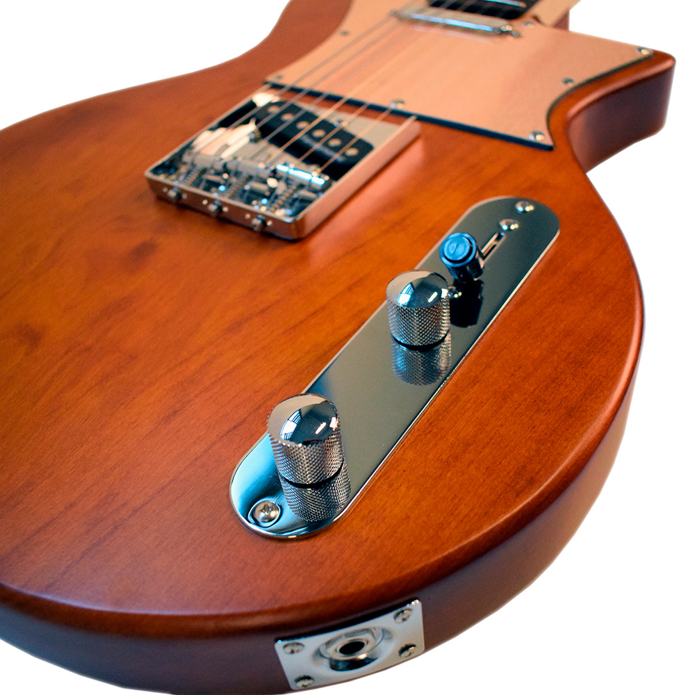 Newen Frizz Electric Guitar White Oak Wood 