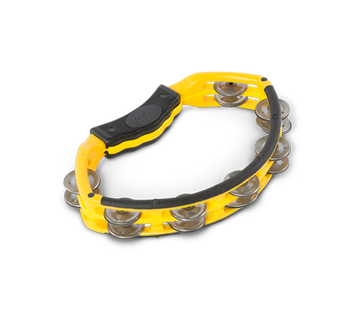 Natal NS102TY Spirit Handheld Tambourine, Yellow