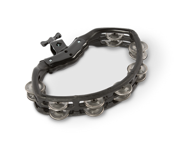 Natal Spirit NSDT Drumset Mount Tambourine, Black