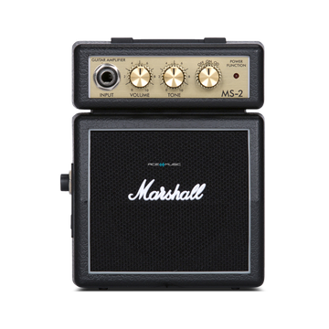 Marshall MS-2 Micro Guitar Amplifier, Black
