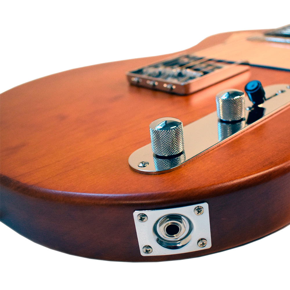 Newen Frizz Electric Guitar White Oak Wood 