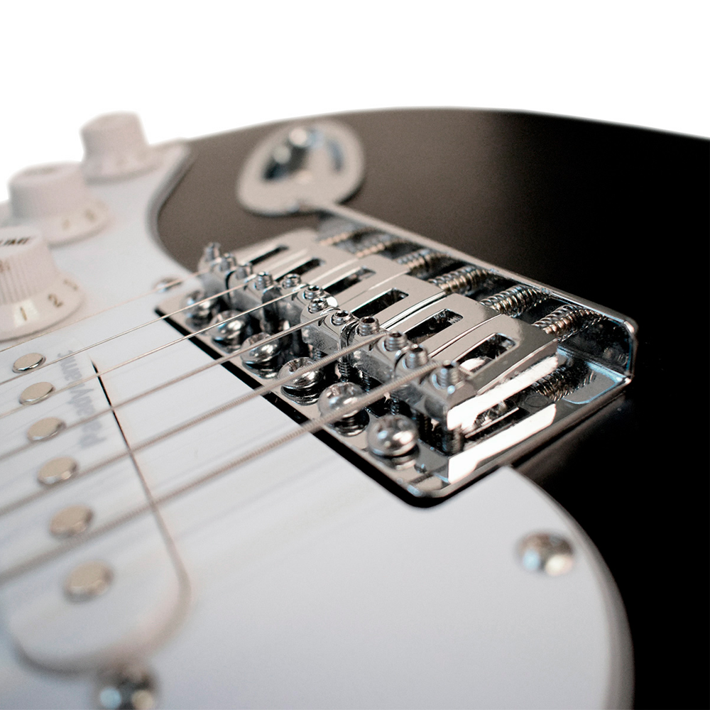 Newen Stratocaster Style Electric Guitar, White oak Wood 