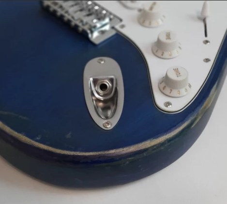 Newen Relic Finish Stratocaster Electric Guitar White Oak Wood 