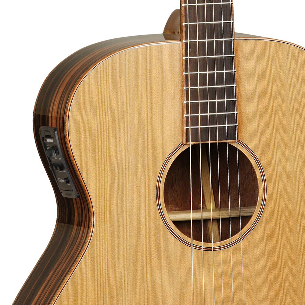 Tanglewood TWJFE Java Solid Top Electro Acoustic Guitar- Natural Gloss