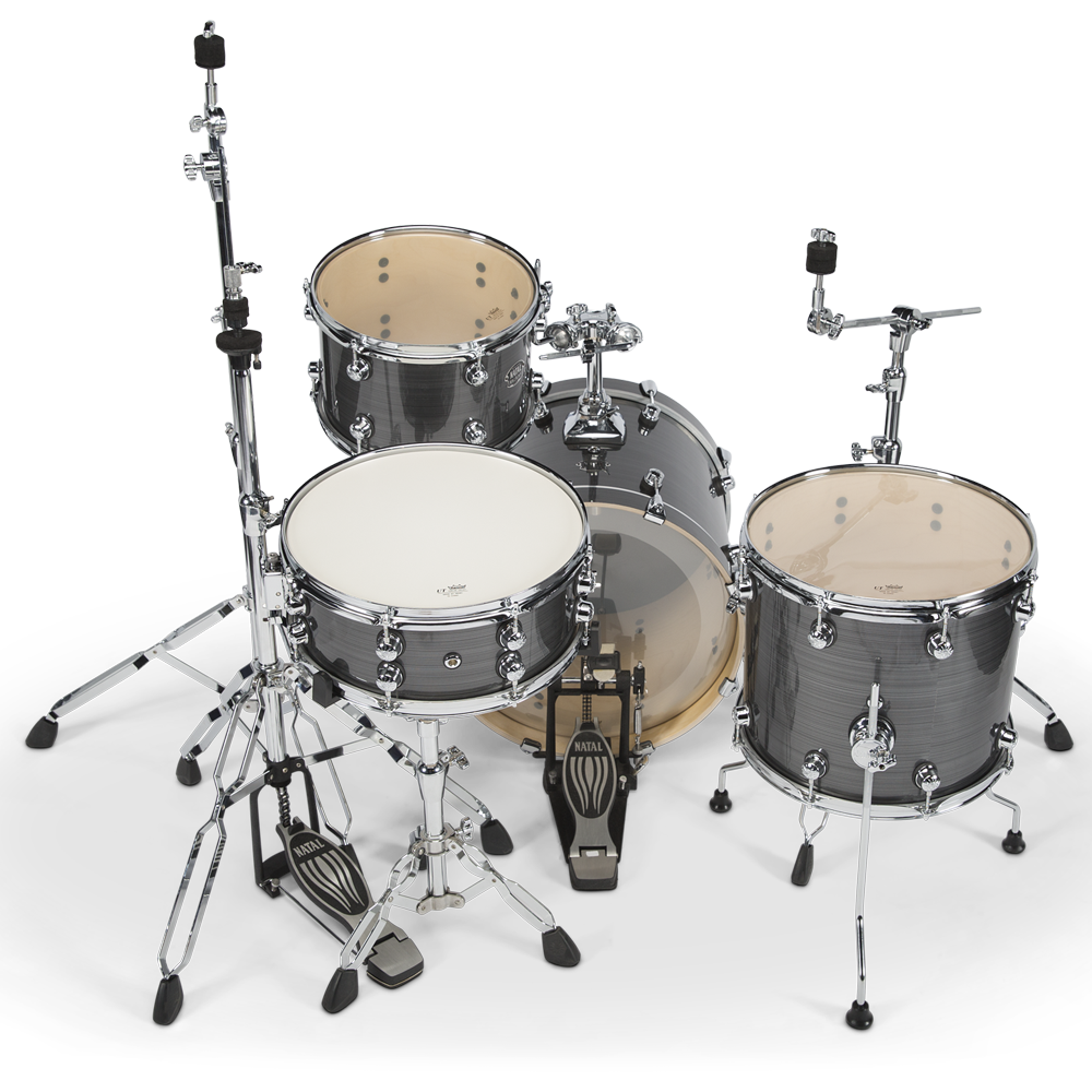 Natal KARB-TJ-GST Arcadia Birch Series Traditional Jazz TJ 4 Piece Shell Pack Acoustic Drum Kit Without Hardware & Cymbals