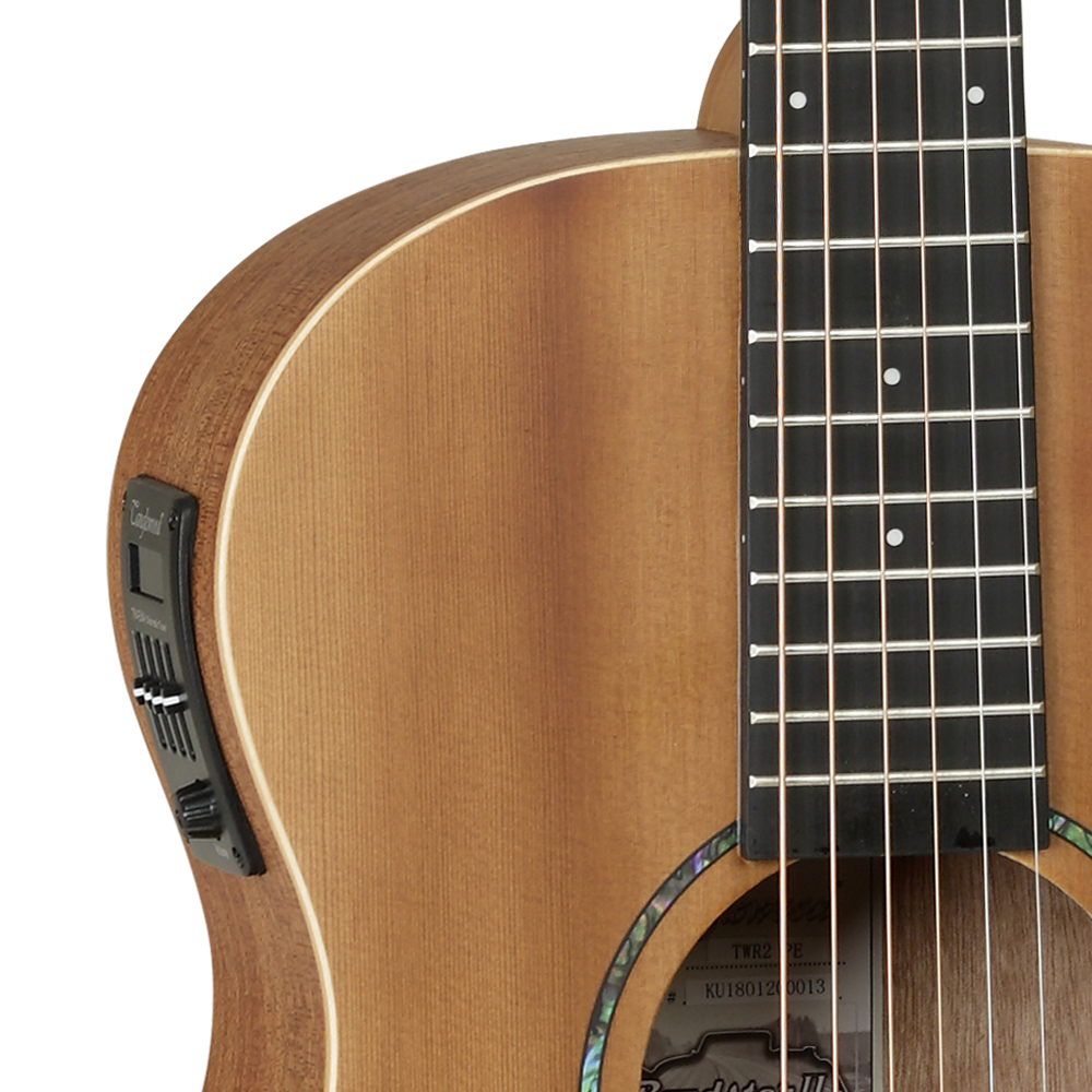 Tanglewood Roadster II TWR2 PE Semi Acoustic Guitar, 6 Strings, Parlour, Natural Satin Finish