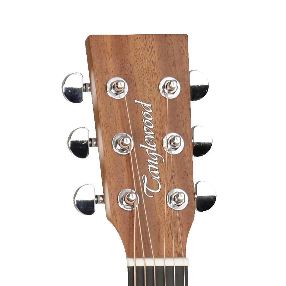 Tanglewood Roadster II TWR2 DCE F Semi Acoustic Guitar (Fishman Pickup) Dreadnought Cutaway, Natural Satin Finish