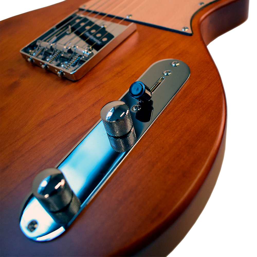 Newen Frizz Electric Guitar White Oak Wood 