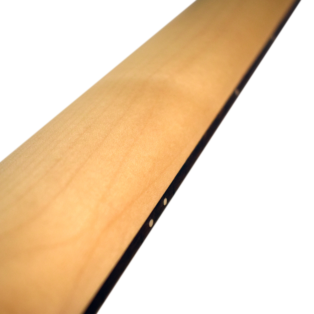 Newen Stratocaster Style Electric Guitar, White oak Wood 