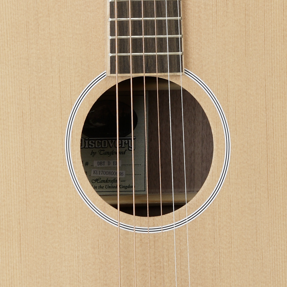 ebony wood dreadnought guitar