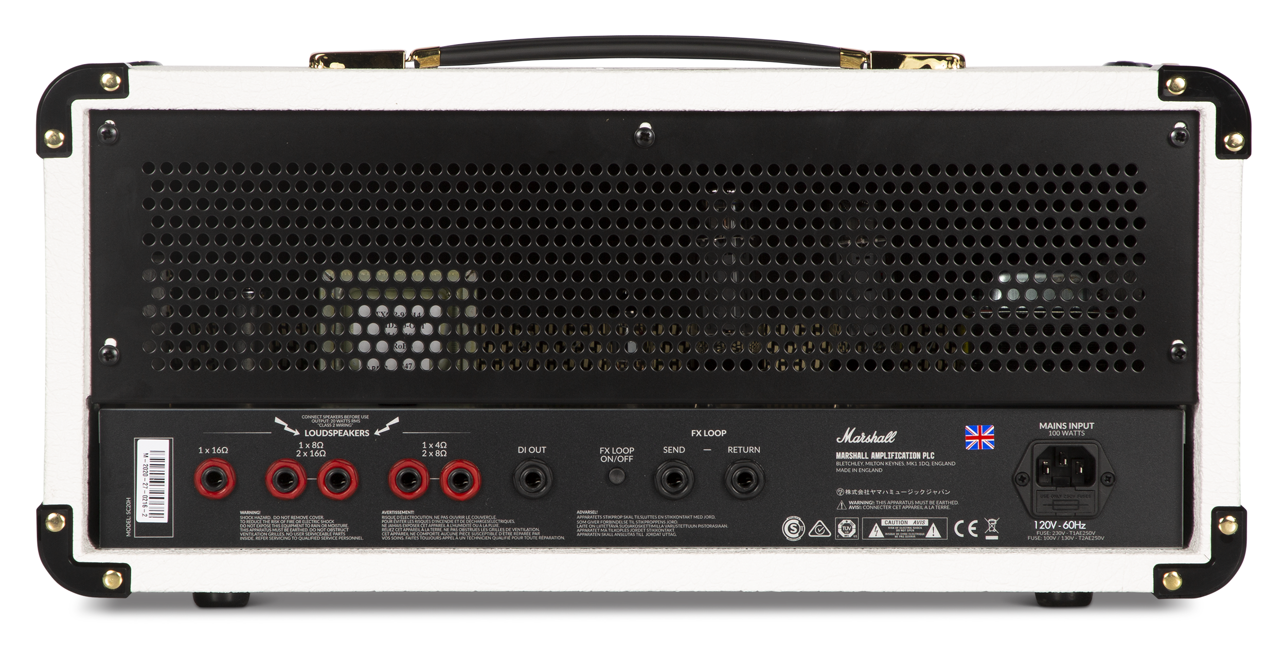 Marshall SC20H Studio Classic 20/5-watt Tube Head - Special Edition