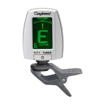 Tanglewood TCT1 Clip-on Tuner for Guitar, Bass & Chromatic with LCD Display