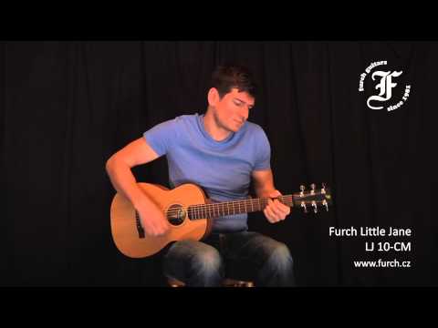 Furch LJ10-CM Little Jane Unique foldable travel guitar, 